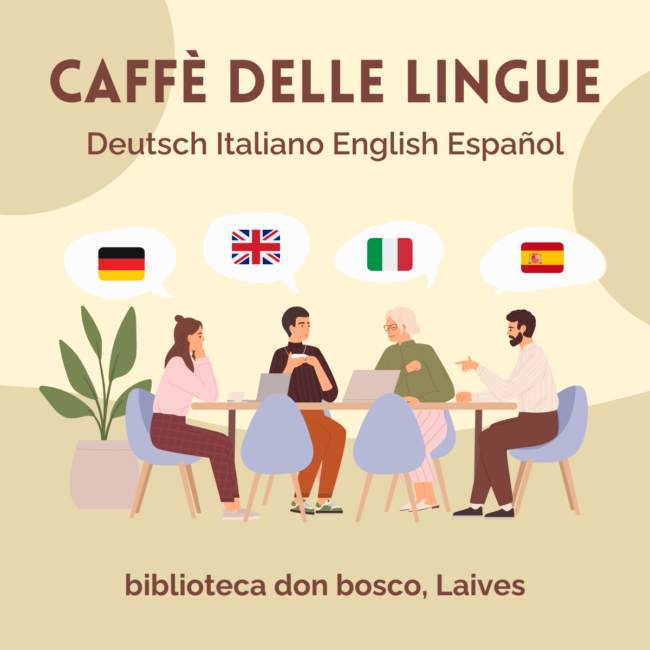 Caffè delle lingue, biblioteca don bosco Laives