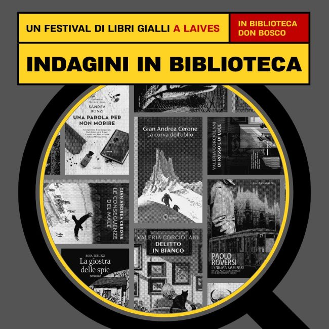 Indagini in biblioteca – Un festival di libri gialli a Laives