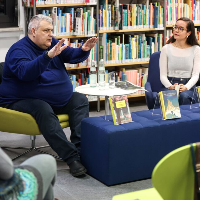 Indagini in biblioteca - Un festival di libri gialli a Laives - 2025 - Foto Niccolò Dametto